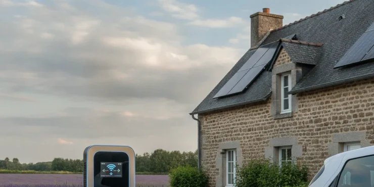 borne recharge intelligente